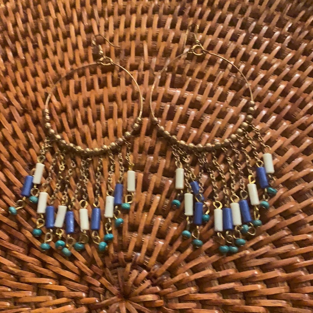 💥 $5 if bundled - Boho Large Dangling Earrings